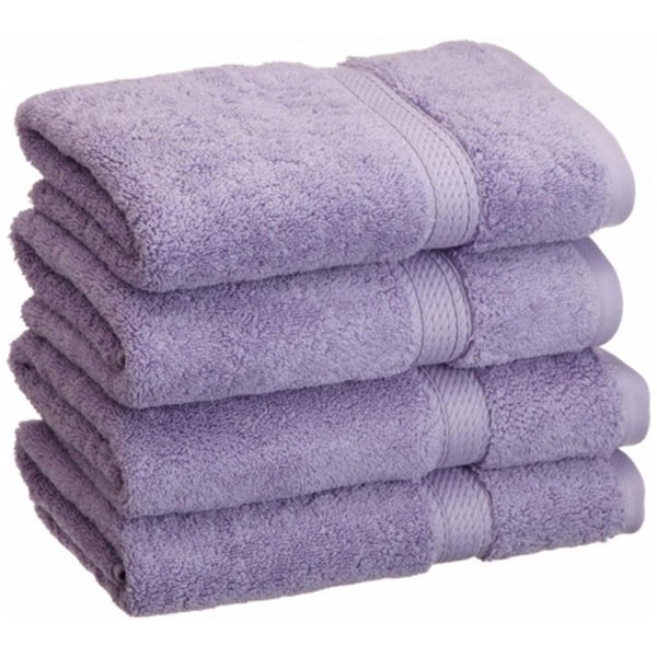 Superior 900GSM Egyptian Cotton 4-Piece Hand Towel Set Purple 900GSM HAND PR - main
